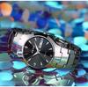 Men's Tungsten Steel Fashion Waterproof Quartz Watch Couple Gift
