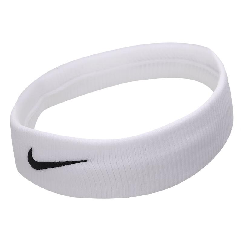 Nike Sweatbands Elastic Moisture Wicking Sweatband 1 Pc White Unisex DX7088-101