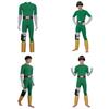 Naruto Rock Lee Cosplay Jumpsuit With Printed Design For Anime Conventions