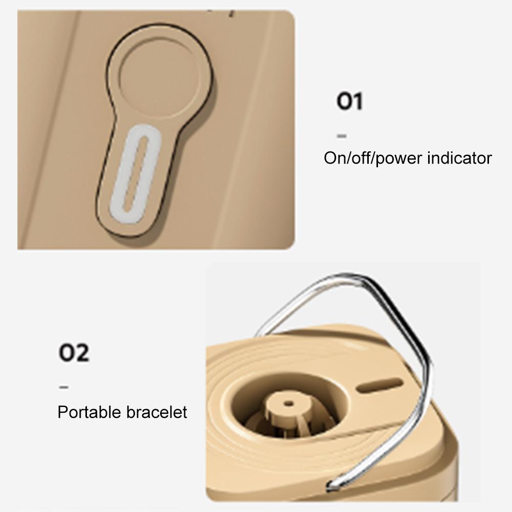 Electric Air Pump Cordless Air Pump USB Rechargeable Air Mattress Pump with 5 Nozzles Quick-Fill Inflator Pump for Pool Floats