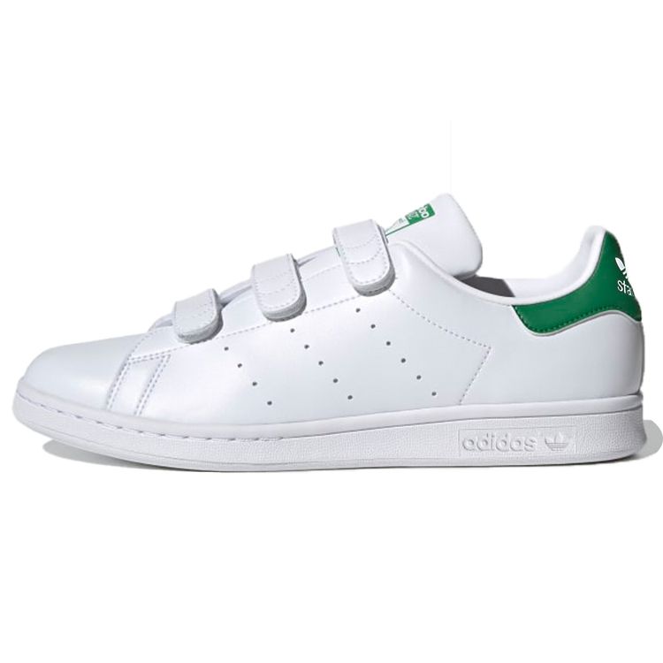 Adidas Stan Smith White Green Unisex Sneakers Cloud-White FX5509