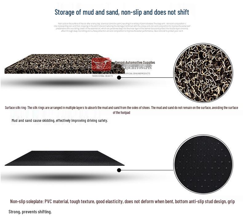 Wasserdichte Pedal-Fußmatte für Haojue UFD125 / HJ125T-51 New Xingzhi 125