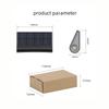Solar Stair Lights Outdoor 2 Sided Lighting Solar Step Lights Waterproof IP54 Solar Deck Light For Fence Wall Patio Yard Porch