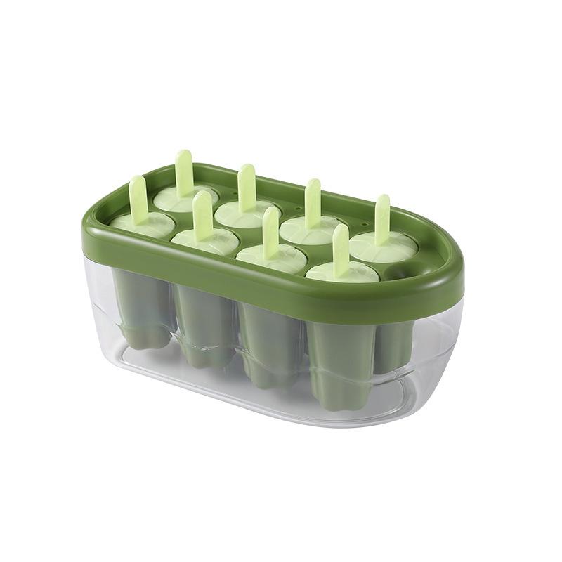 Ice Pop Molds, Reusable Popsicle Molds with Lid, DIY Ice Cream Bar Makers