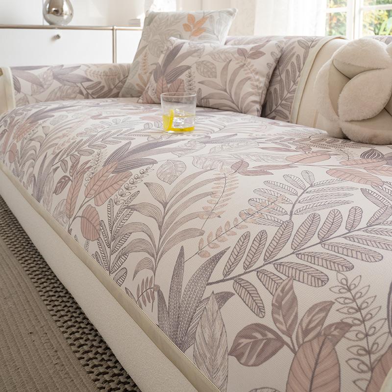 

Summer Sofa Cushion, Non-Slip And Cool, Ice Silk Seat Cushion, Small, Fresh And Simple, Modern Summer Straight Leather Sofa Cover 70*70cm