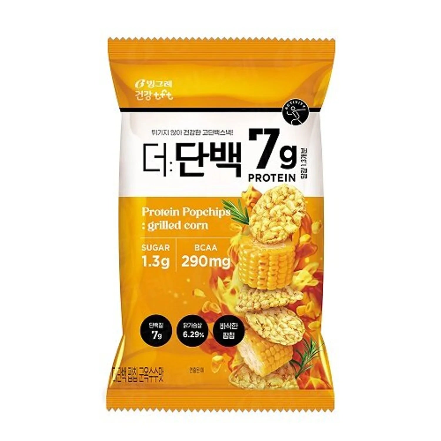 Binggrae The Protein Popchips Grilled Corn 4bag  4bag