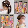 Non-Damaging High Elasticity Toddler Hair Ties - Small Size Rubber Bands for Girls