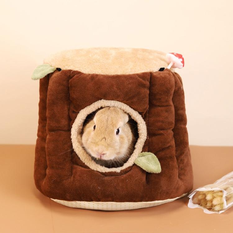Bird Warm Nest Plush Tent Hanging Parrot Hammock Bed Hideout for Squirrel Ferret