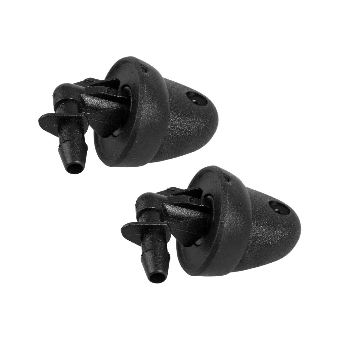 Pair of Rear Window Water Spray Nozzles for Renault Kangoo, Trafic, Laguna