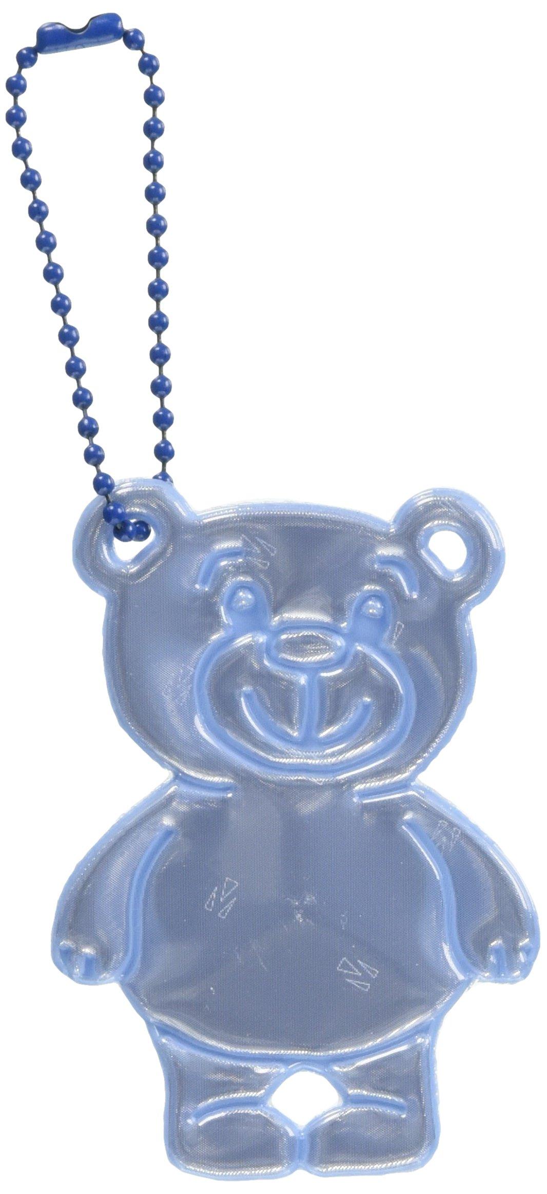 

[Glimmis] Брелок Glimmis Teddy Bear светло-голубой нордический светоотражающий брелок из светоотражающего материала 1 шт. (х 1)