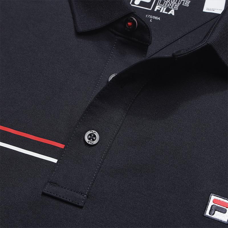 Fila Heritage Cool Touch Minimalist Fashion Versatile Comfortable Polo Shirt Men Tops F61M618296ANV
