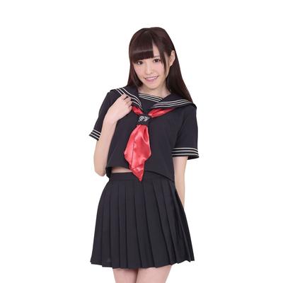 Būkite su Mėlynu Dangumi Jūreivio Tamsiai Mėlyna Dydis Cosplay Kostiumas Uniforma, Mėlyna, M, Moteriška