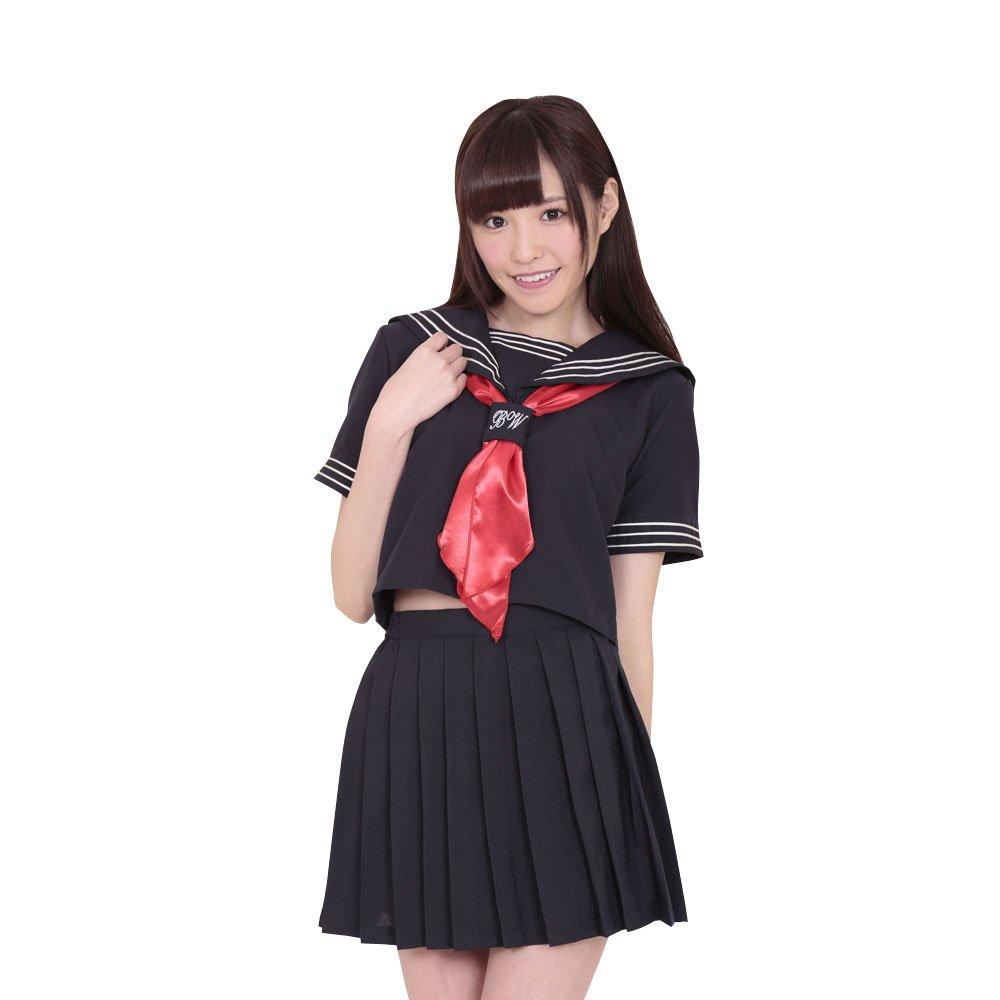 Be With Blue Sky Sailor Navy Size Cosplay Costume Uniform, Blue, M, Women's