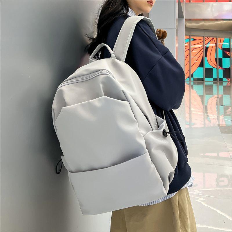 Minimalist Large Capacity High School Lightweight Laptop Backpack College Women Travel Backpack Men