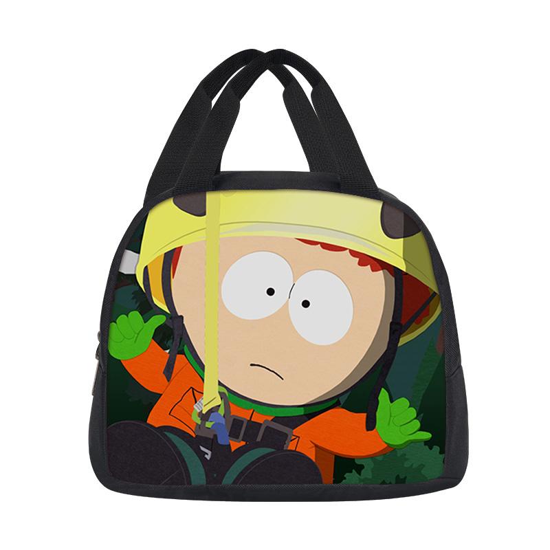 South Park Lunch Bag Versatile Cartoon Large Capacity New Item, Best Gift for Boys and Girls On School Birthdays
