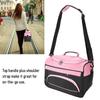 Large Capacity Pro Hairdressing Hair Equipment Salon Tool Carrying Bag Travel Storage Rose Pink