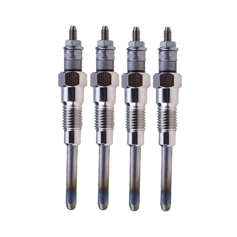 4PCS Glow Plug For Kubota V1903 V2003 V2403 V2203 V2203-M V2203-A Engine