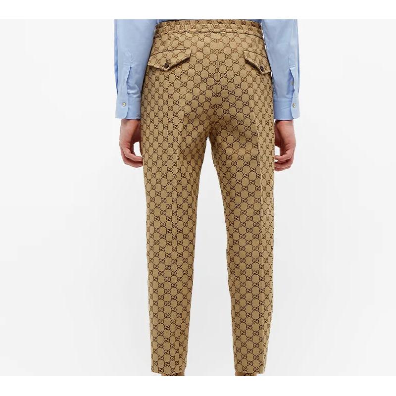 Gucci Gg Canvas Track Bottoms 569769-ZKU09-2580