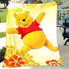1pc Winnie The Pooh Printing for All Season, Cartoon, Office, Lunch Rest, Camping Talk, Car, Multifunctional Gift Christmas Decor