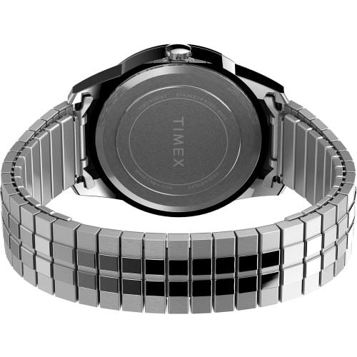 Timex Men's South Street Sport 36mm Perfect Fit Watch, Silver Tone/Black, Size 36