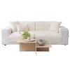 Sofa Cushion Winter Plush Non-Slip Seat Cushions Simple Modern Leather Sofa Cover Cover Cloth