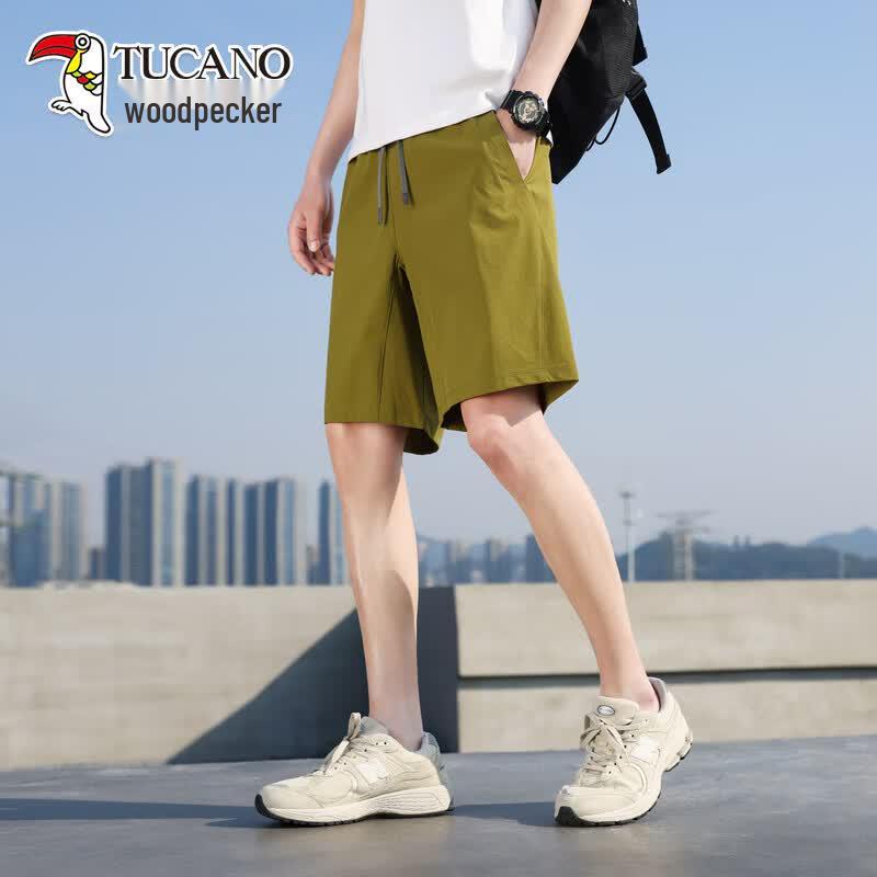 TUCANO Men s Casual Summer Elastic Shorts XL