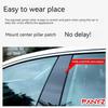 8Pcs/set Car Window Pillar Posts Door Trim Sticker Glossy Black Decal Covers for BMW X3 F25 2011 2012 2013 2014 2015 2016 2017
