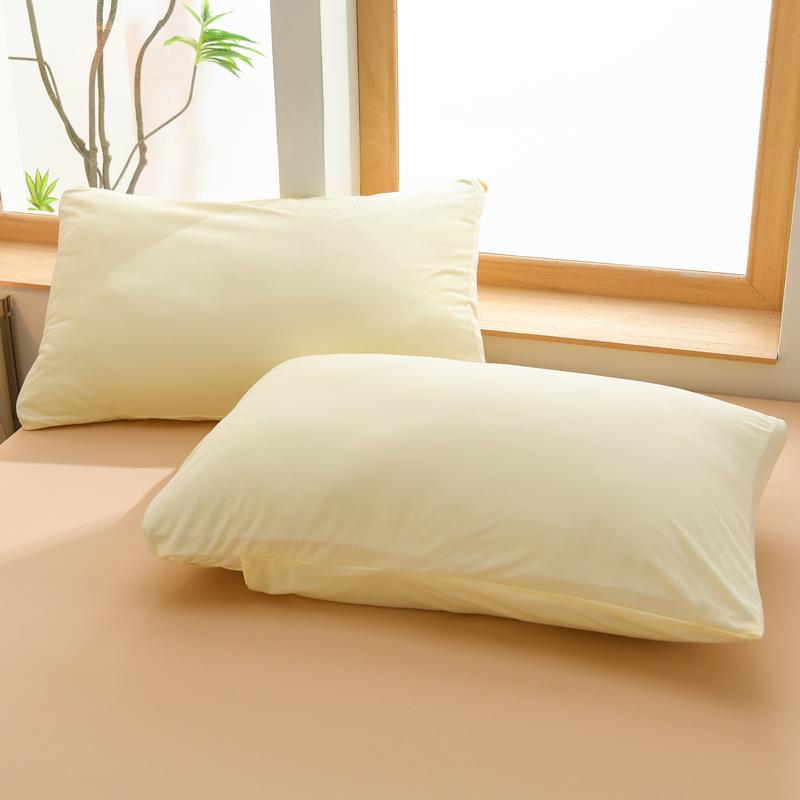 2pcs Fresh Floral Print Pillowcases Soft Skin Friendly Pillow Cover for Bedroom Elastic Comfortable Home Pillow Cases 48x74cm