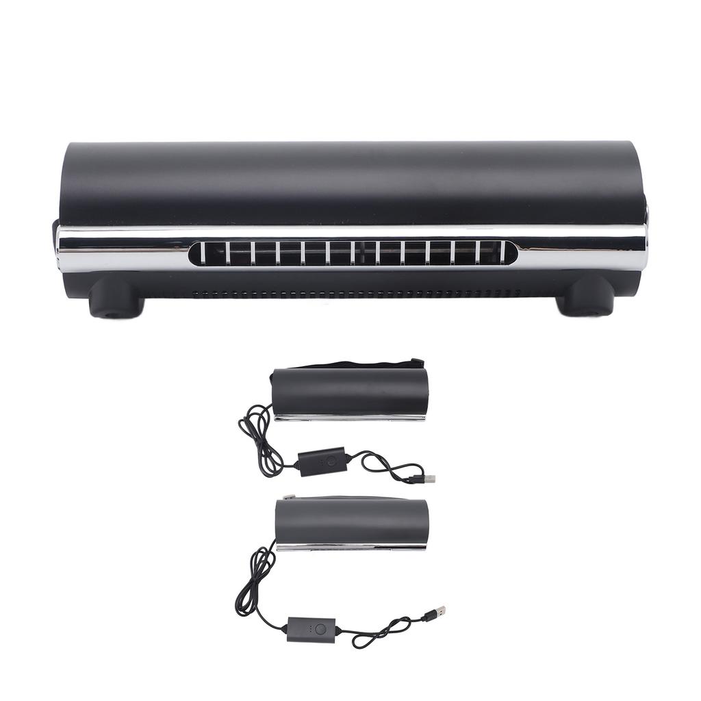 USB Car Seat Fan 3 Wind Speeds Powerful Recirculating  Low Noise Car Cooling Fan for Backseat SUV