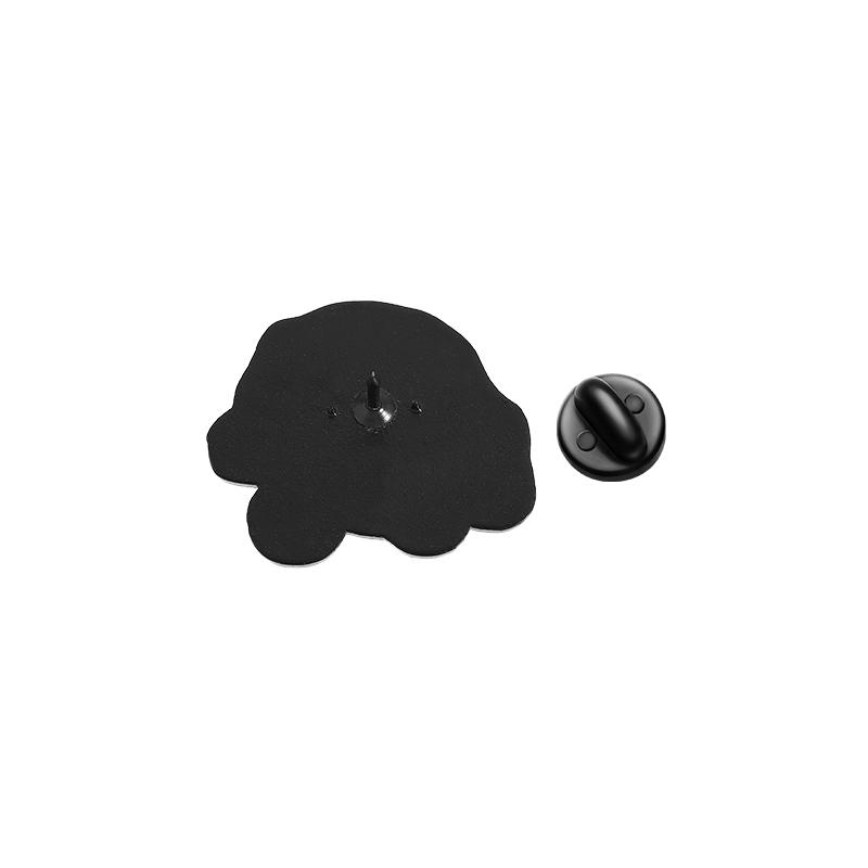 Cute Raccoon UV Pins Custom Every Day I Go Do My Silly Tasks Brooches Lapel Badges Clothes Animal Jewelry Gift for Friends
