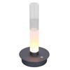 Tischleuchte Kabellos Wiederaufladbar LED IP54 Wasserdicht 2000mAh Stufenlos Dimmbar Touch 3 Farbe