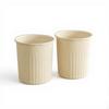 Large Trash Can, Waste Bin, SpaceSaving, Kitchen, Bathroom, Bedroom M Pearl White 1P