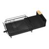 Extendable Dish Drying Rack Dish Organizer with Drainage Multifunctional Dish Rack with Cutlery And Cup Holders for Kitchen Countertop