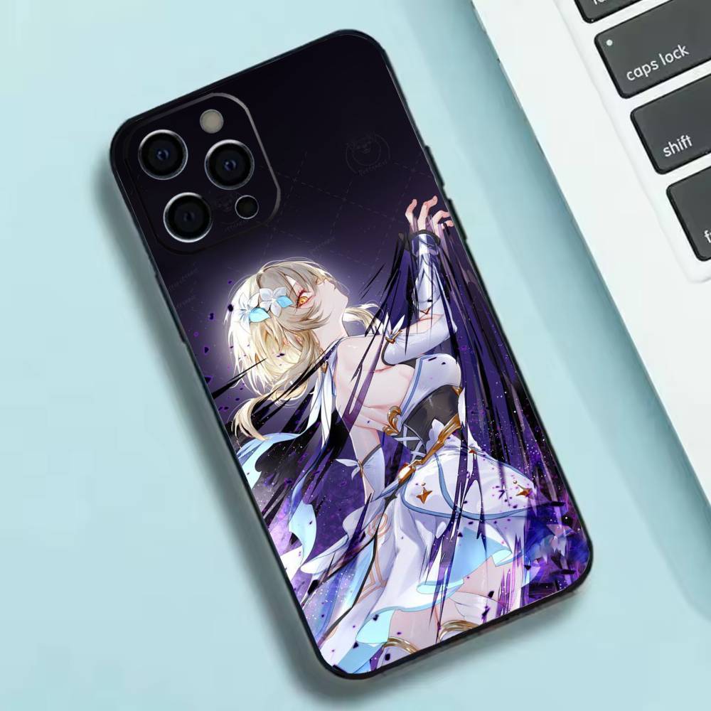 G-Genshin Lumine Impact Phone Case Silicone Soft For IPhone 17 16 15 14 13 12 11 X XR Plus Pro Max Plus