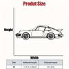 Iron Wall Art Sculpture Large Sports Car Metal Decor Gift for Home Office