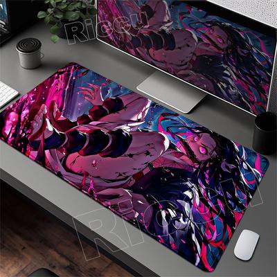 Nový Kawaii Dívka Nezuko Kamado Podložka pod myš Notebook Anime HD Tisk Herní Klávesnice Koberec Demon Slayer Podložka pod myš PC Roztomilá Herní Podložka na stůl