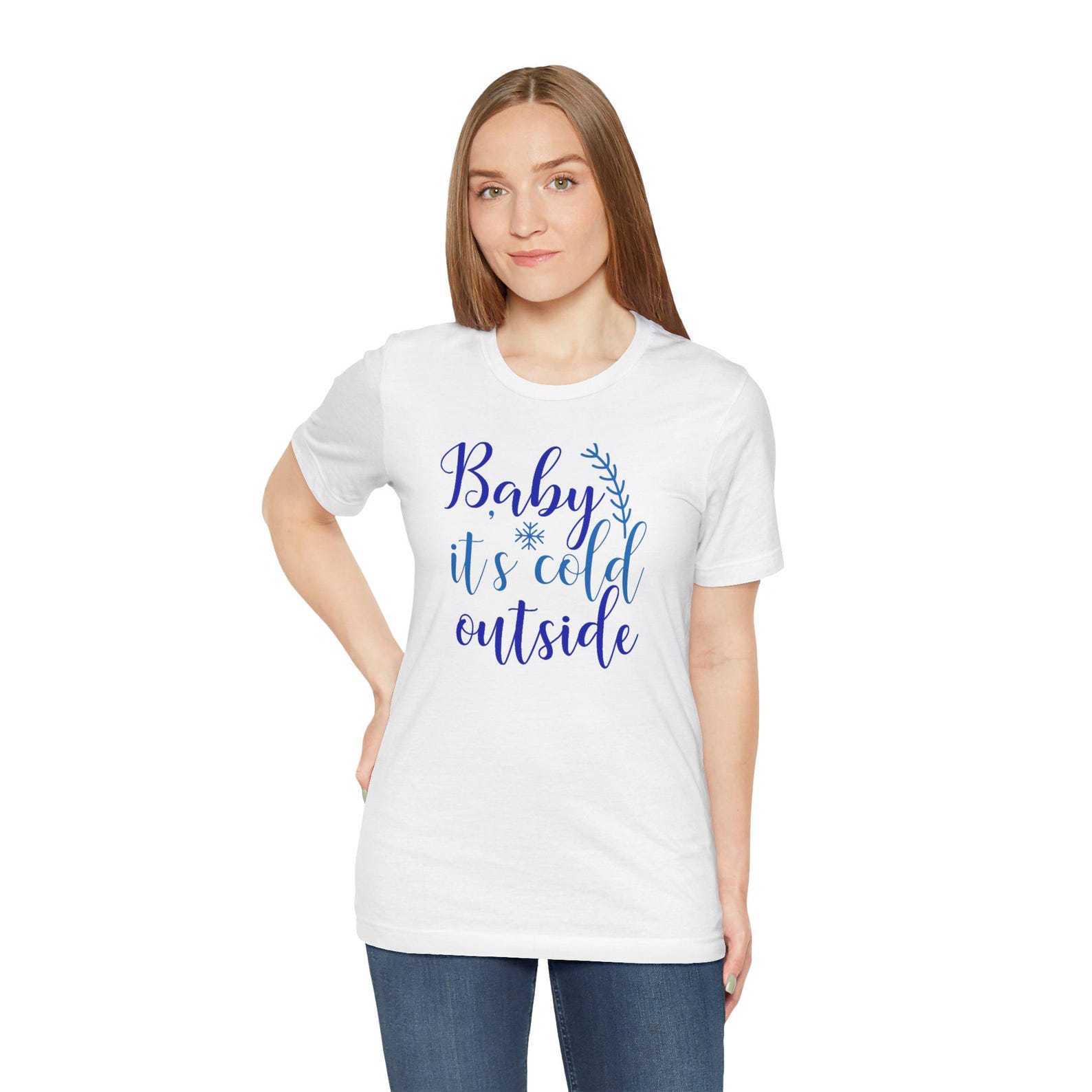 Baby It s Cold Outside Graphic Tee - Unisex Cotton T-Shirt 3XL