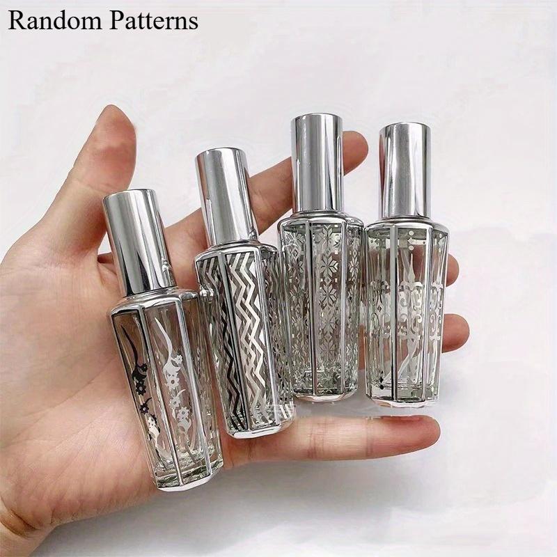 

4 шт./набор Стеклянный флакон для духов Портативные многоразовые пустые контейнеры Косметический спрей-атомайзер Дорожный флакончик Распылитель ультрамелкого распыления