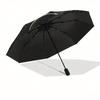 Crystal Ball Fortune Telling Decorative StickerUmbrella, Portable 3-Fold Umbrella for Men & Women,Christmas Gift ES119