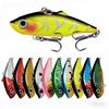 6cm Lure Bait VIB11 High-Vibration Bionic Lure with Reinforced Blood Groove Hook Specifally Designed for Largemouth Bass Fishing