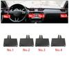 Car Front Central Dashboard Air Conditioning AC Vent Grille Outlet Assembly For Skoda Octavia 2015-2026 5E0820951 5E0820951CZLL