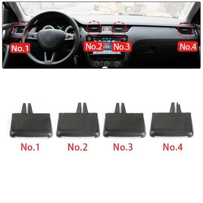 1/2/4 Stück Auto Front Klimaanlagenauslass AC Lüftungsgitter Lamellenclip Ersatz für Skoda Octavia 3 RS MK3 A7 2015-2026 5E0819701
