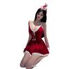 Sexy Christmas Lingerie Costume - Temptation Role Play Dress