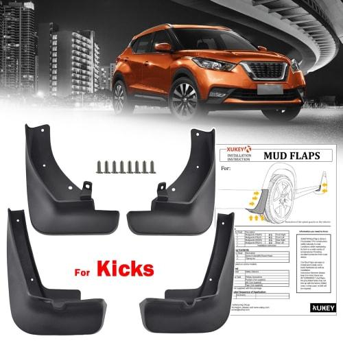 XUKEY Car Mudguard Fender Mud Splash Prevention Mudguard Car Body Protection Fits Nissan Kicks P15 2016-2023