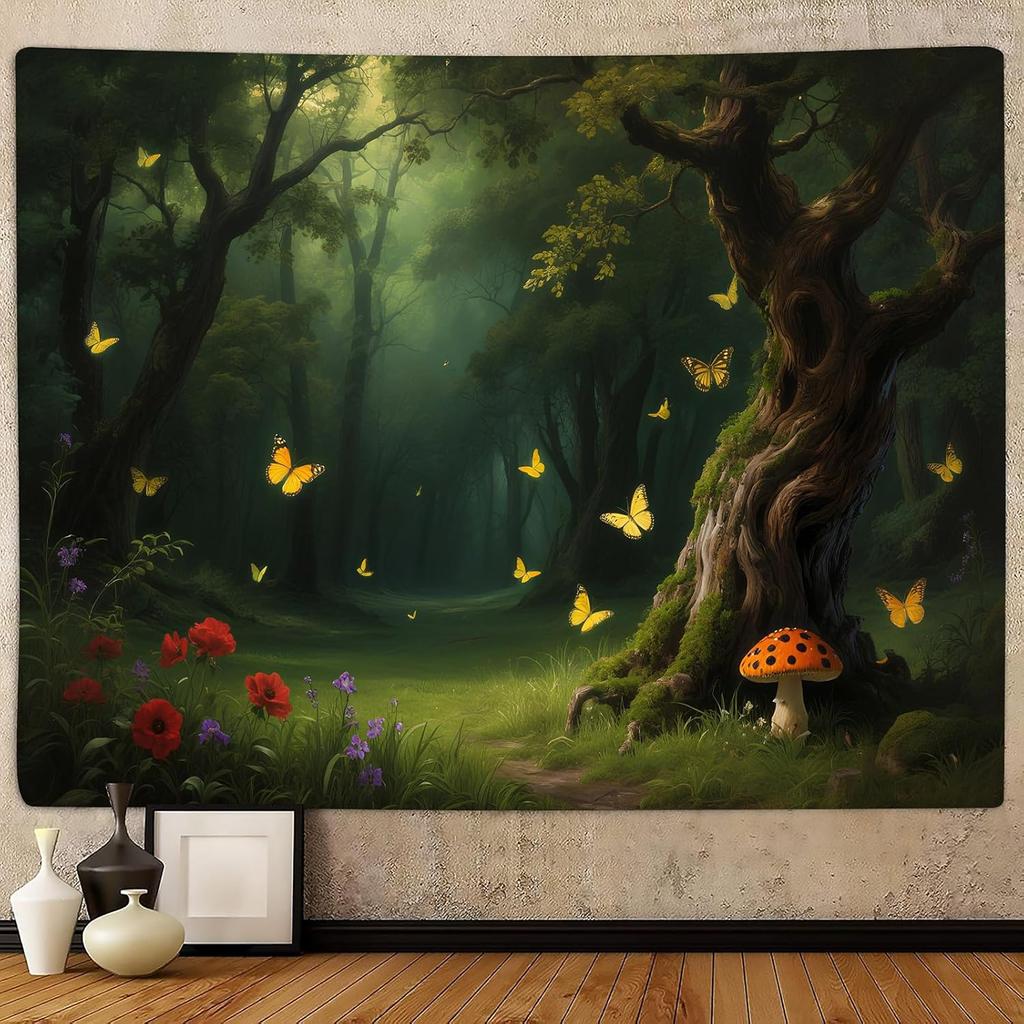 Seven Chakra Meditation Zen Wall Tapestries for BedroomGalaxy Space Lotus Spiritual Wall Hanging Art Decor for Living Room Dorm