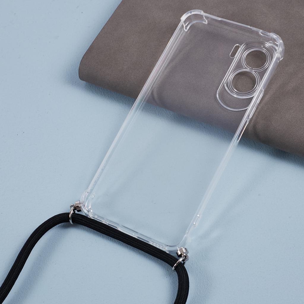 For Honor X50i 5G/90 Lite 5G Phone Case Precise Cutout TPU Phone Cover with Lanyard