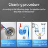12pcs/set Pipe Cleaning Sticks Sewer Hair Cleaner Pool Cleaning Brush Water Pipe Dredge Tool Bathtub Drain Cleaner Home Supplies