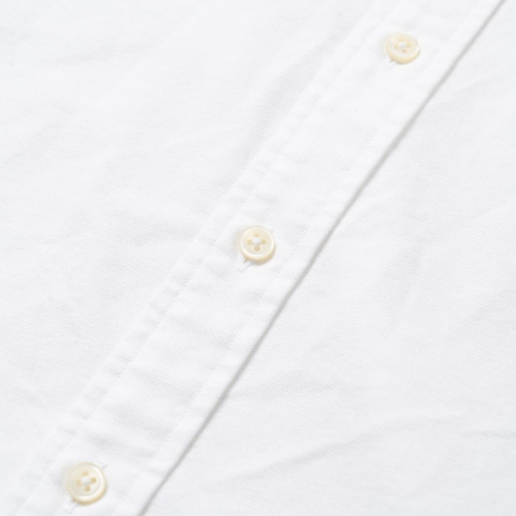 Polo Ralph Lauren Solid Color Polo Collar Single-Breasted Shirt Men Shirts White 710745385-002