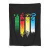 Cartoon Last Airbender Avatar Aang Arrow Blanket Soft Warm Flannel Throw Blanket Bedding for Bed Living room Travel Home Sofa