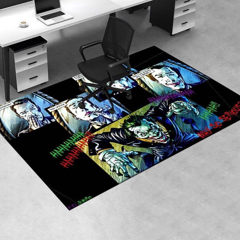 The Joker Comic Book Panel Print Poster Wall Art DecorOffice Mat Home Decor Gift For Halloween & Christmas LC35